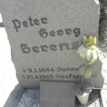 BERENS Peter Georg 1884-1965 :: BERENS Wolfgang