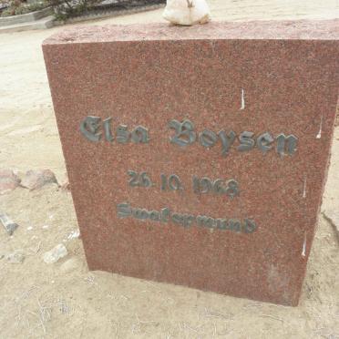 BOYSEN J.B. -1941 &amp; Elsa -1968