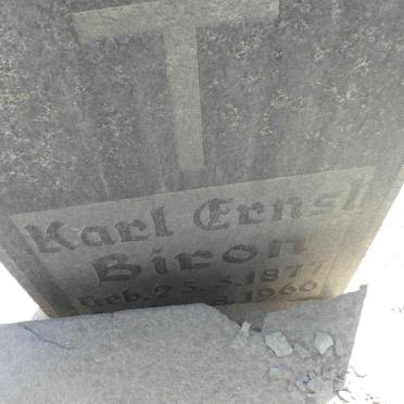 BIRON Karl Ernst 1877-1960