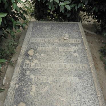 BLANK Robert 1869-1943 &amp; Hedwig 1874-1947