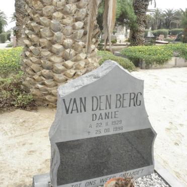 BERG Danie, van den 1929-1998