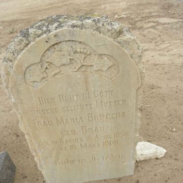 BRÜGERS Maria nee BRAB 1856-1908