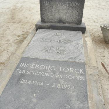 DOORN Marie, van 1868-1949 :: LORCK Ingeborg nee SCHUYLING VAN DOORN 1904-1990
