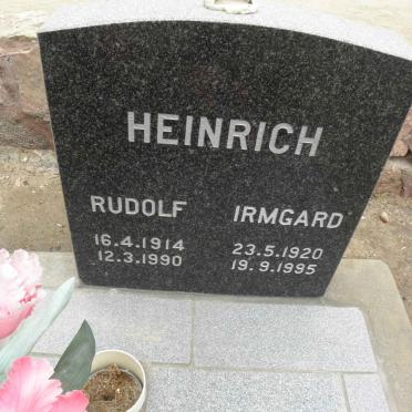 HEINRICH Rudolf 1914-1990 &amp; Irmgard 1920-1995