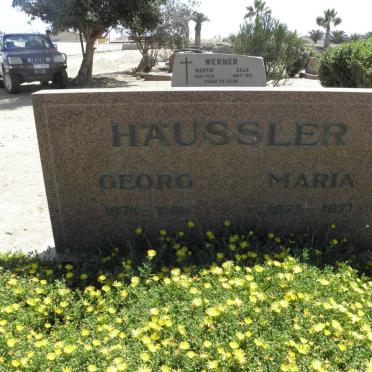 HÄUSSLER Georg 1876-1965 &amp; Maria 1874-1971
