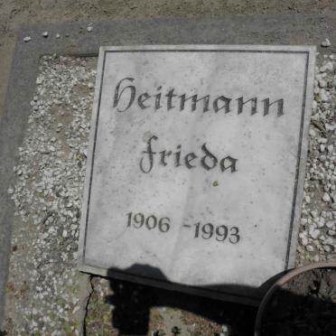 HEITMANN Frieda 1903-1993