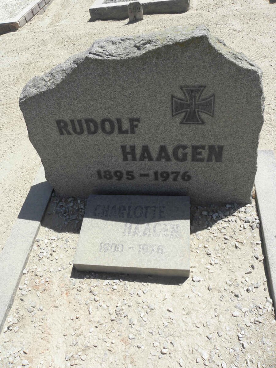 HAAGEN Rudolf 1895-1976 &amp; Charlotte 1900-1976