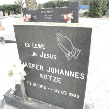 KOTZE Jasper Johannes 1956-1989