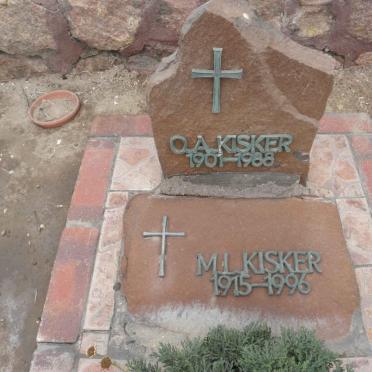 KISKER O.A. 1988 &amp; M.L. 1915-1996