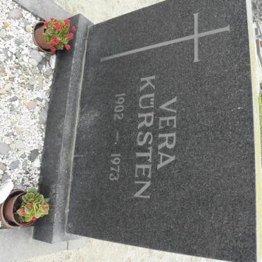 KURSTEN Vera 1902-1973