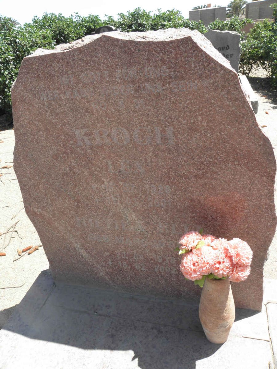 KROGH Lex 1928-2001 & Hilth?a Eli? MARGGRA? 1938-2002