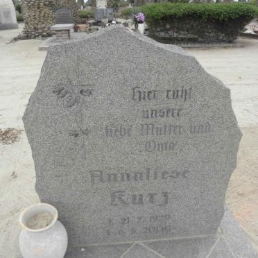 KURZ Annaliese 1929-2000