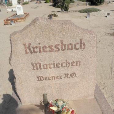 KRIESSBACH Mariechen