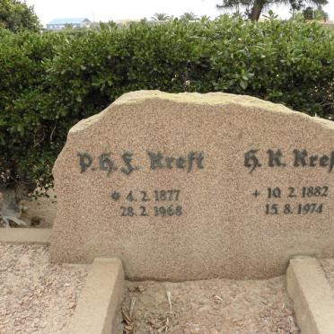KREFT P.H.S. 1877-1968 &amp; H.K. 1882-1974