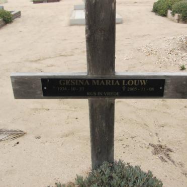 LOUW Gesina Maria 1934-2005
