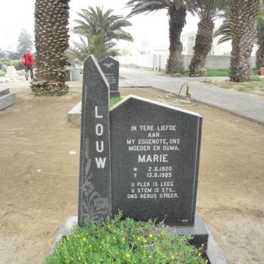 LOUW Marie 1920-1985