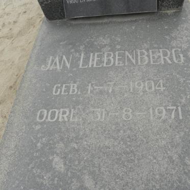 LIEBENBERG Jan 1904-1971