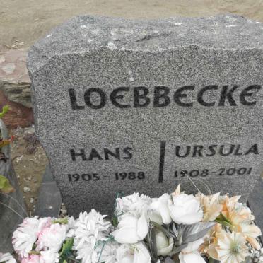 LOEBBECKE Hans 1905-1988 &amp; Ursula 1908-2001