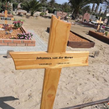 MERWE Johannes, van der 1935-2012