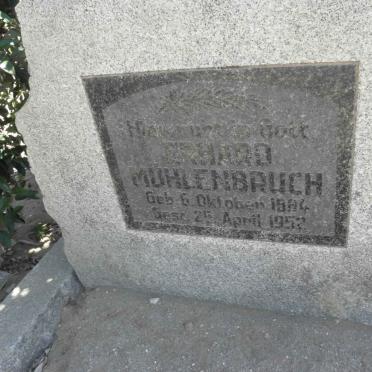 MÜHLENBRUCH Erhard 1864-1952 &amp; Sophia 1887-1956