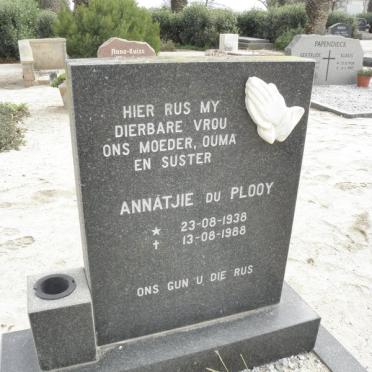 PLOOY Annatjie, du 1938-1988