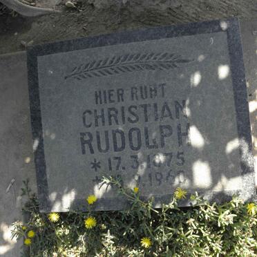 RUDOLPH Christian 1875-1960 &amp; Emma LÜTHJE 1878-1964