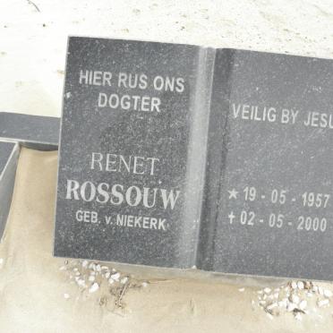 ROSSOUW Renet nee V. NIEKERK 1957-2000