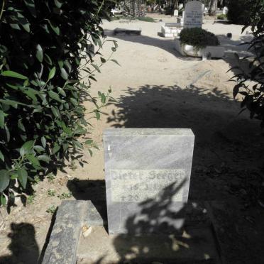 SEEGER Dieter 1936-1997
