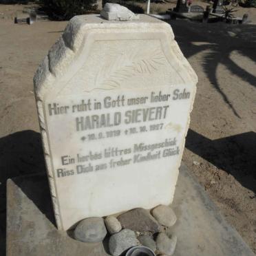 SIEVERT Harald 1919-1927
