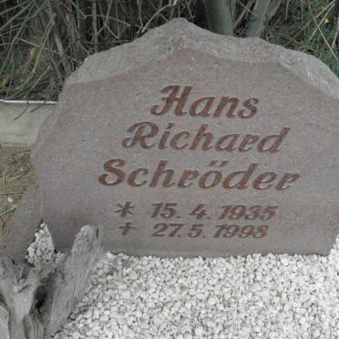 SCHRÖDER Hans Richard 1935-1998