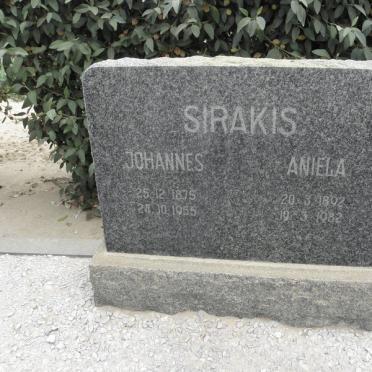 SIRAKIS Johannes 1875-1955 &amp; Aniela 1892-1982