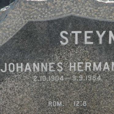 STEYN Johannes Hermanus 1904-1984