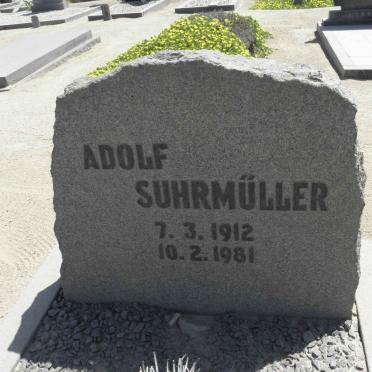 SUHRMÜLLER Adolf 1912-1981
