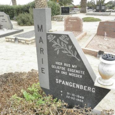 SPANGENBERG Marie 1949-1988