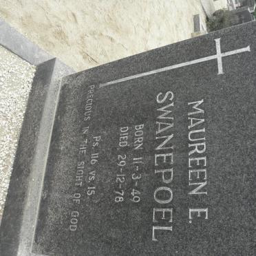 SWANEPOEL Maureen E. 1949-1978