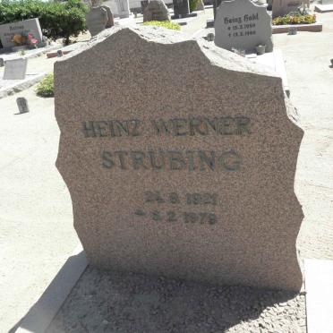 STRÜBING Heinz Werner 1921-1979