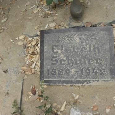 SCHULER Elsbeth 1889-1942