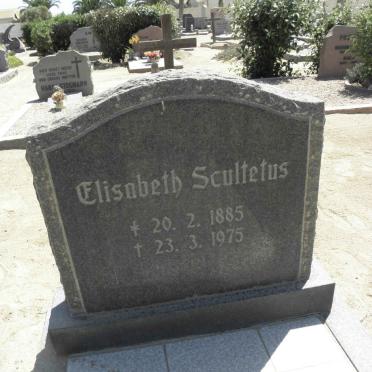 SCULTETUS Elisabeth 1885-1975