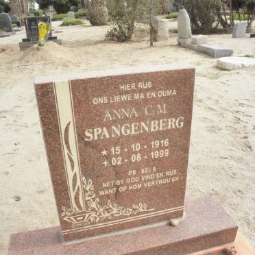 SPANGENBERG Anna C.M. 1916-1999