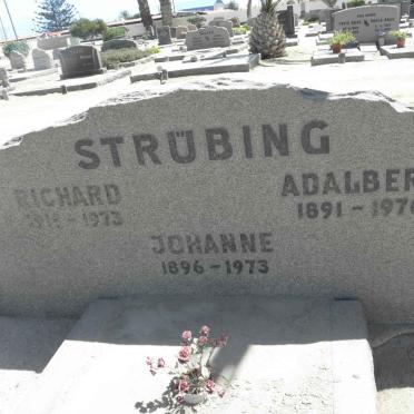 STRÜBING Adalbert 1891-1976 &amp; Johanne 1896-1973 :: STRÜBING Richard 1919-1973