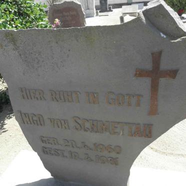 SCHMETTAU Ingo, von 1960-1981
