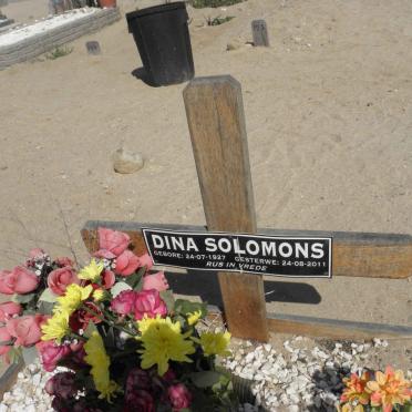 SOLOMONS Dina 1927-2011