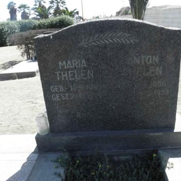 THELEN Anton 1880-1958 &amp; Maria 1908-19?