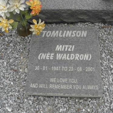 TOMLINSON Mitzi nee WALDRON 1947-2001