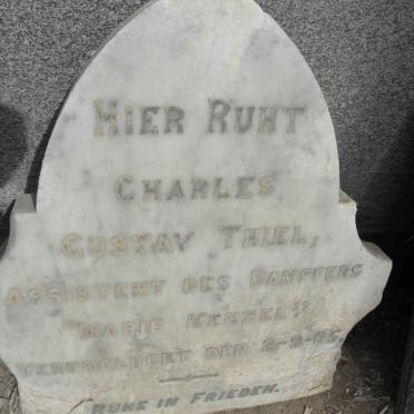 THIEL Charles Gustav -1905