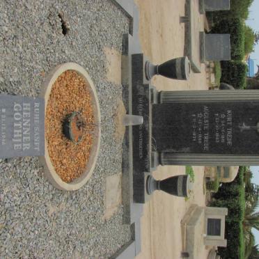 TREDE Kurt 1881-1943 &amp; Auguste 1886-1978 :: GÖTHJE Henner 1946-2008