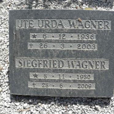 WAGNER Siegfried 1930-2009 &amp; Ute Urda 1936-2003