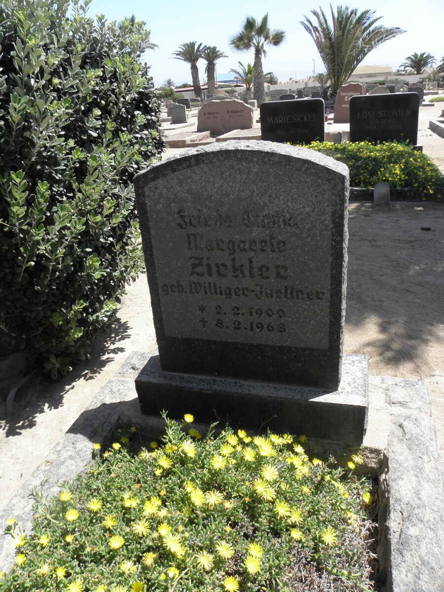 ZIRKLER Margarete nee WILLIGER-FEULLNER 1900-1968