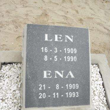 ? Len 1909-1990 &amp; Ena 1909-1993