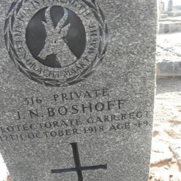 BOSHOFF J.N. -1918